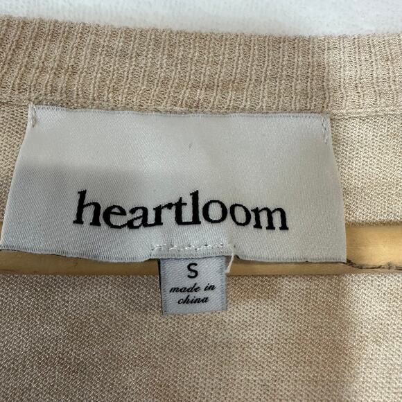 Heartloom Anthropologie Small Dahlia Long Maxi Buttoned Sweater Cardigan Striped - Picture 7 of 9